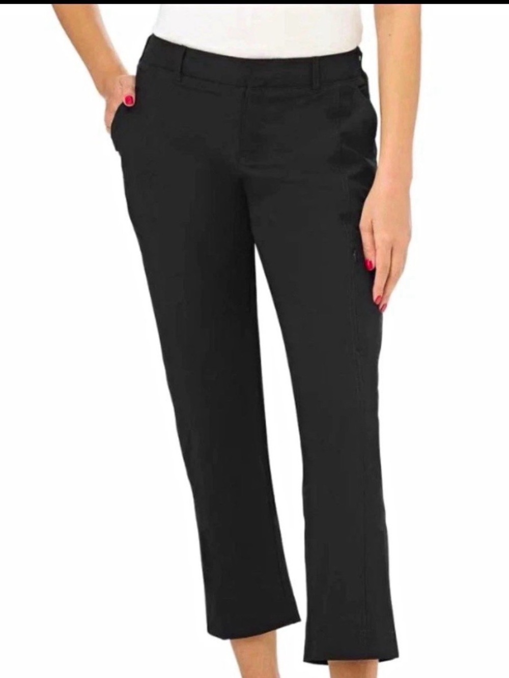 Kirkland Signature Women's Travel Pant, size 10 Black, New w/tag